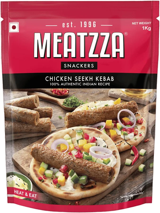 MEATZZA CHICKEN SEEKH KABAB 1KG
